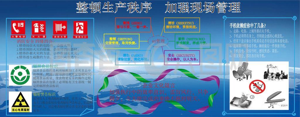 安全生產秩序宣傳欄
