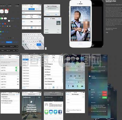 蘋(píng)果iOS系統(tǒng)界面設(shè)計(jì)下載